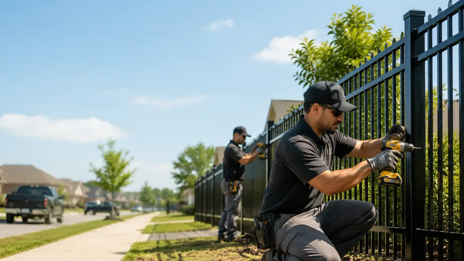Metal Fence Installation in Mount Crawford, VA